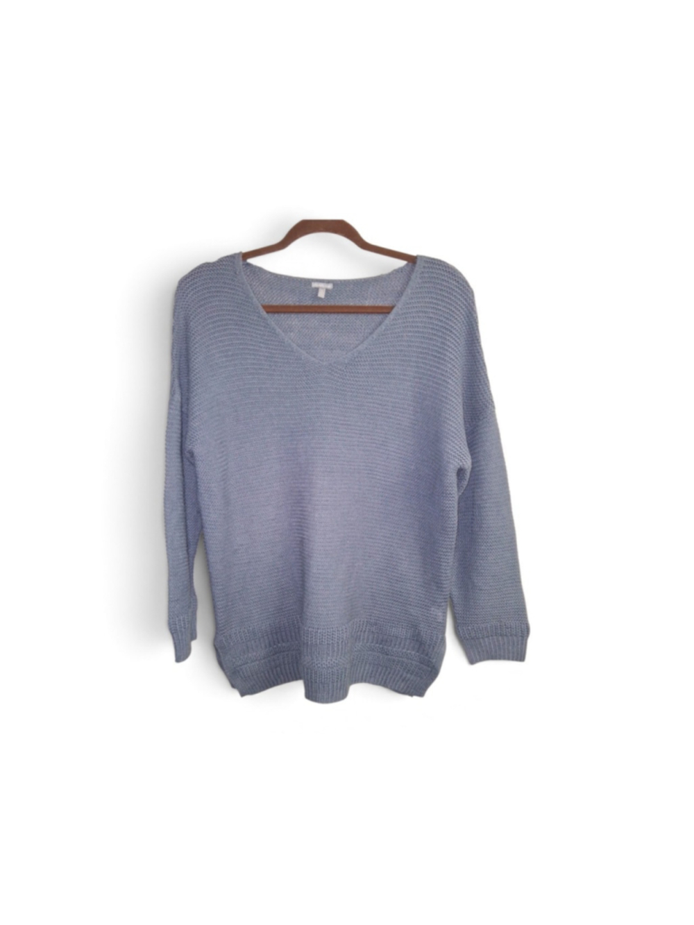 Women's Charlotte Russe V-Neck Sweater Blue Size S